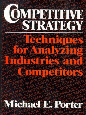 cover image of Competitive Strategy